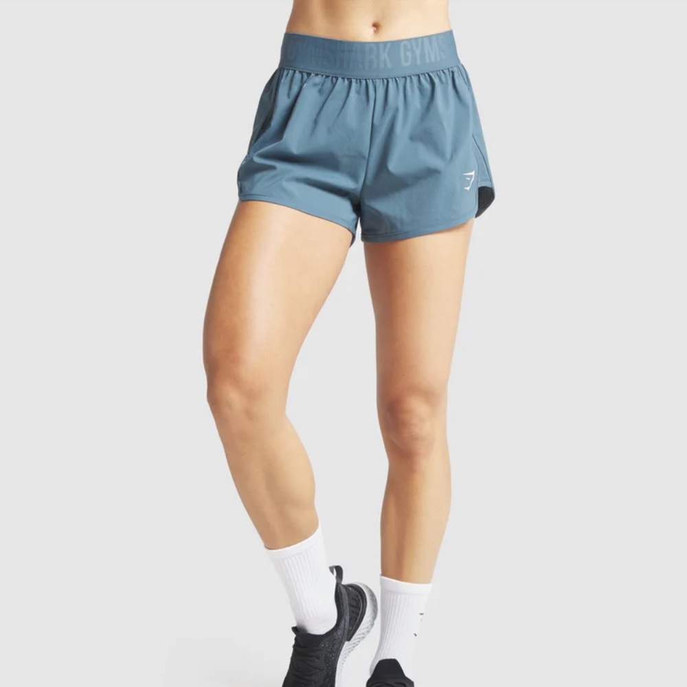 Gymshark Loose Training Shorts Blue Size Medium